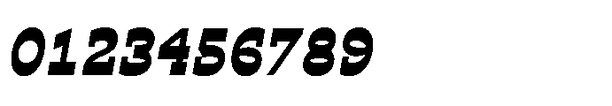 Ponent Semi Bold Italienne Italic Font OTHER CHARS