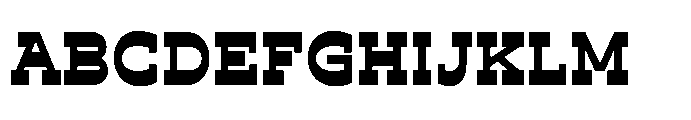 Ponent Semi Bold Italienne Font UPPERCASE
