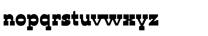 Ponent Semi Bold Italienne Font LOWERCASE