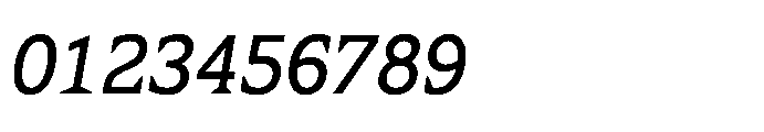 Ponent Semi Bold Lapidary Italic Font OTHER CHARS