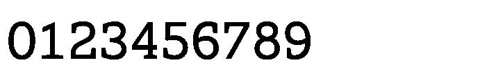 Ponent Semi Bold Serif Font OTHER CHARS