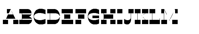 Ponent Thin Italienne Font UPPERCASE
