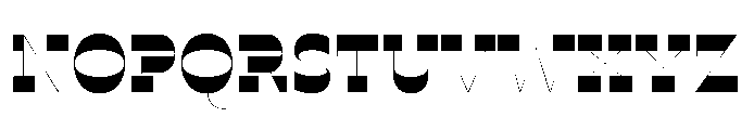 Ponent Thin Italienne Font UPPERCASE