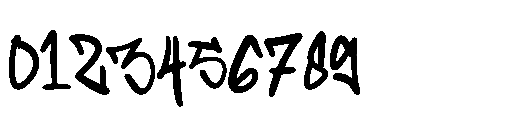 Poney Bear Graffiti Font OTHER CHARS