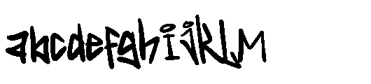 Poney Bear Graffiti FONT