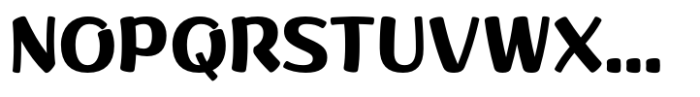 Ponlamai Extra Bold Font UPPERCASE