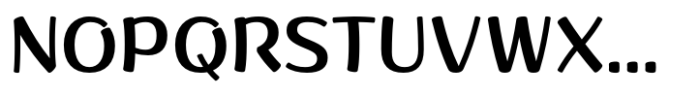 Ponlamai Semi Bold Font UPPERCASE