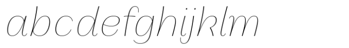 Ponlamai Thin Italic FONT