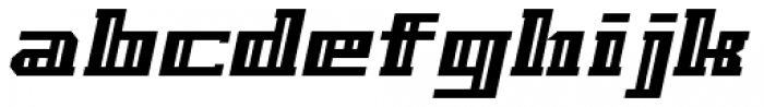 Pontem Bold Italic Font LOWERCASE