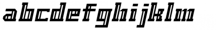 Pontem Italic Font LOWERCASE