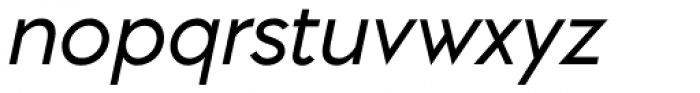 Pontiac Regular Italic Font LOWERCASE
