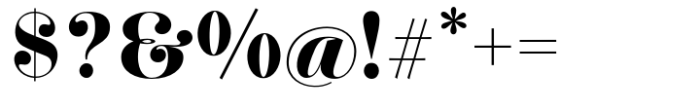 Pontina Black Font OTHER CHARS