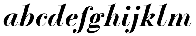 Pontina Bold Italic Font LOWERCASE