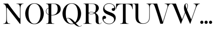 Pontina Medium Font UPPERCASE