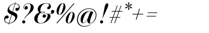 Pontina Semi Bold Italic Font OTHER CHARS