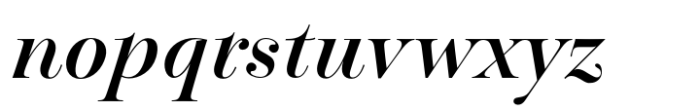 Pontina Semi Bold Italic Font LOWERCASE