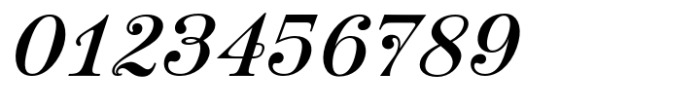 Pontina Text Semi Bold Italic Font OTHER CHARS