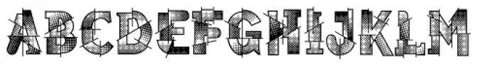 Pop Cubism Shaded Font UPPERCASE