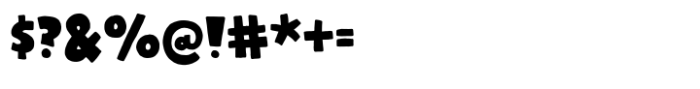 Pop Joint Regular Font OTHER CHARS