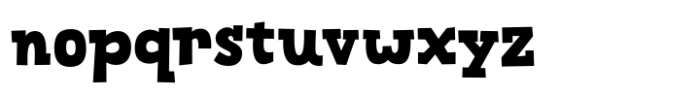 Pop Strap Regular Font LOWERCASE