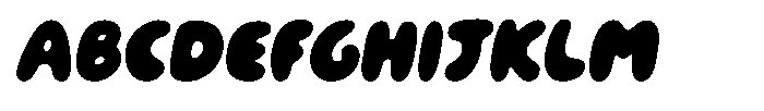 Popcycles Oblique Font UPPERCASE