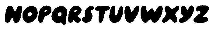 Popcycles Oblique Font UPPERCASE