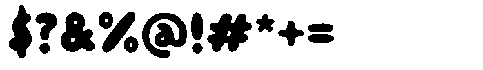 Popcycles Regular Font OTHER CHARS