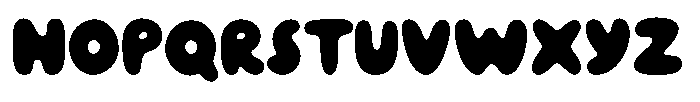 Popcycles Regular Font UPPERCASE