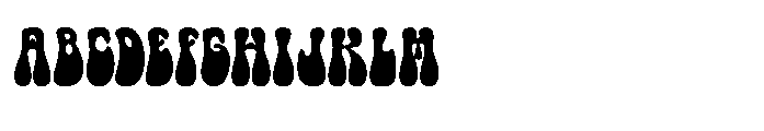 Popdash Font UPPERCASE