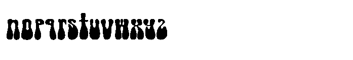 Popdash Font LOWERCASE