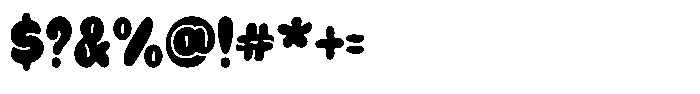 Popper Sparkle Black Font OTHER CHARS