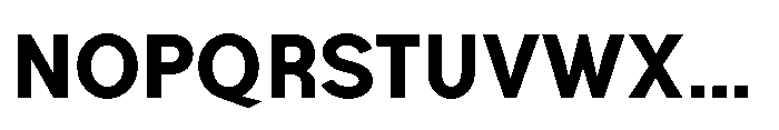 Poppis Black Font UPPERCASE