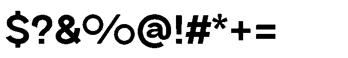 Poppis Extra Bold Font OTHER CHARS