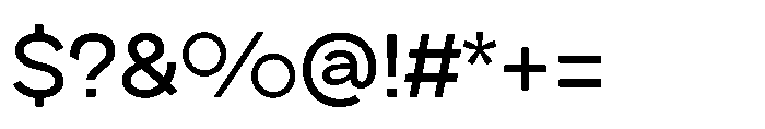Poppis Medium Font OTHER CHARS