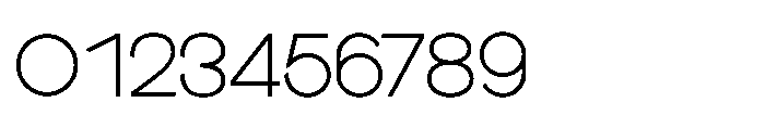 Poppis Thin Font OTHER CHARS