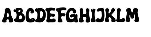 Poppy Boo Regular Font UPPERCASE