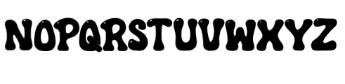 Poppy Boo Regular Font UPPERCASE