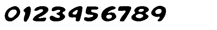 Popskot Fill Regular Font OTHER CHARS