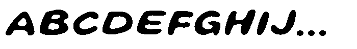 Popskot Fill Regular Font UPPERCASE