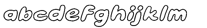 Popskot Outline Regular FONT