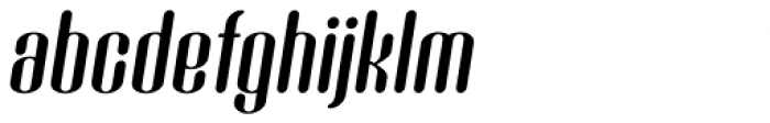 Popstick Italic Font LOWERCASE