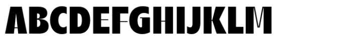 Popten Display Black Font UPPERCASE
