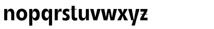 Popten Display Semi Bold Font LOWERCASE