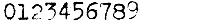 Populaire Typewriter Regular Font OTHER CHARS