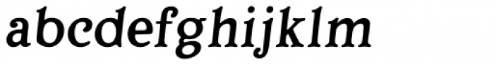 Porchlight Italic Font LOWERCASE