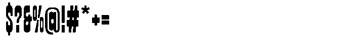 Porcile Regular Font OTHER CHARS