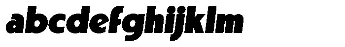 Porito Black Oblique FONT