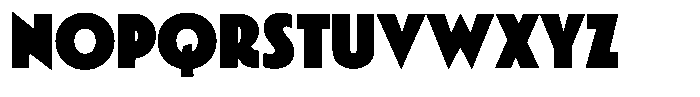 Porito Black Font UPPERCASE