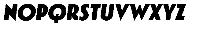 Porito ExtraBold Oblique Font UPPERCASE