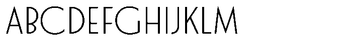 Porito Light Font UPPERCASE